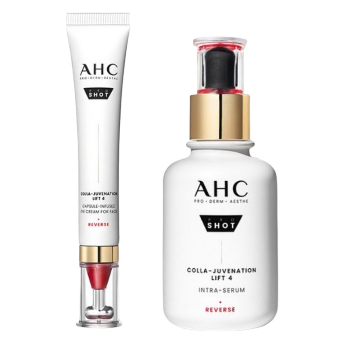 

[AHC] Pro Shot Colla-Juvenation Lift 4 Intra-Serum 40ml + Capsule-Infused Eye Cream For Face 30ml