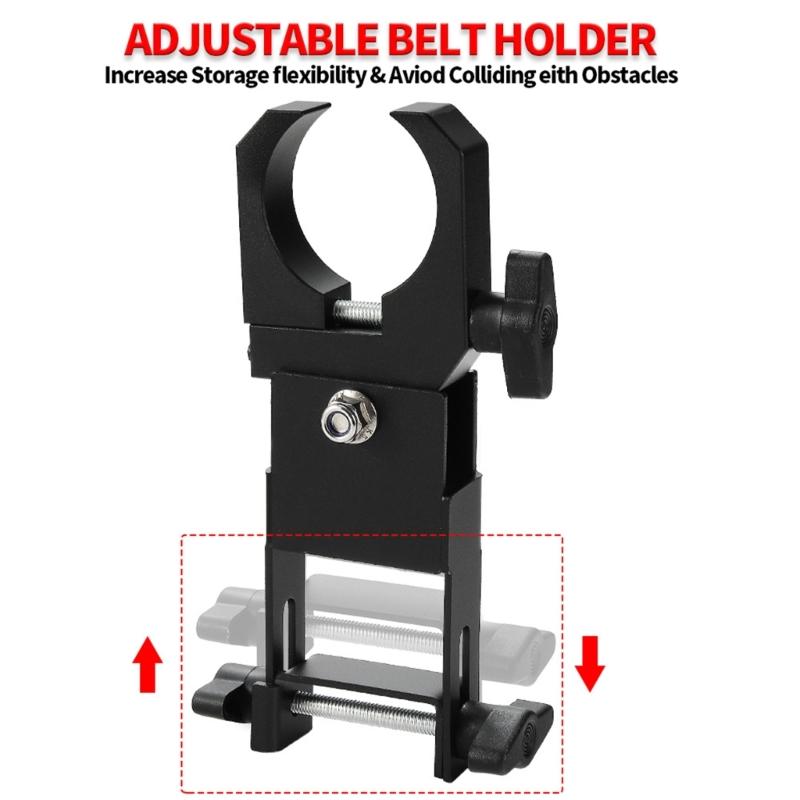 Hochleistungs-Antriebsriemenhalterung Verstellbarer UTV-Riemenhalter Schnellbefestigung Passend für 1,5 2 Zoll Überrollbügel Geeignet für Fahrzeug