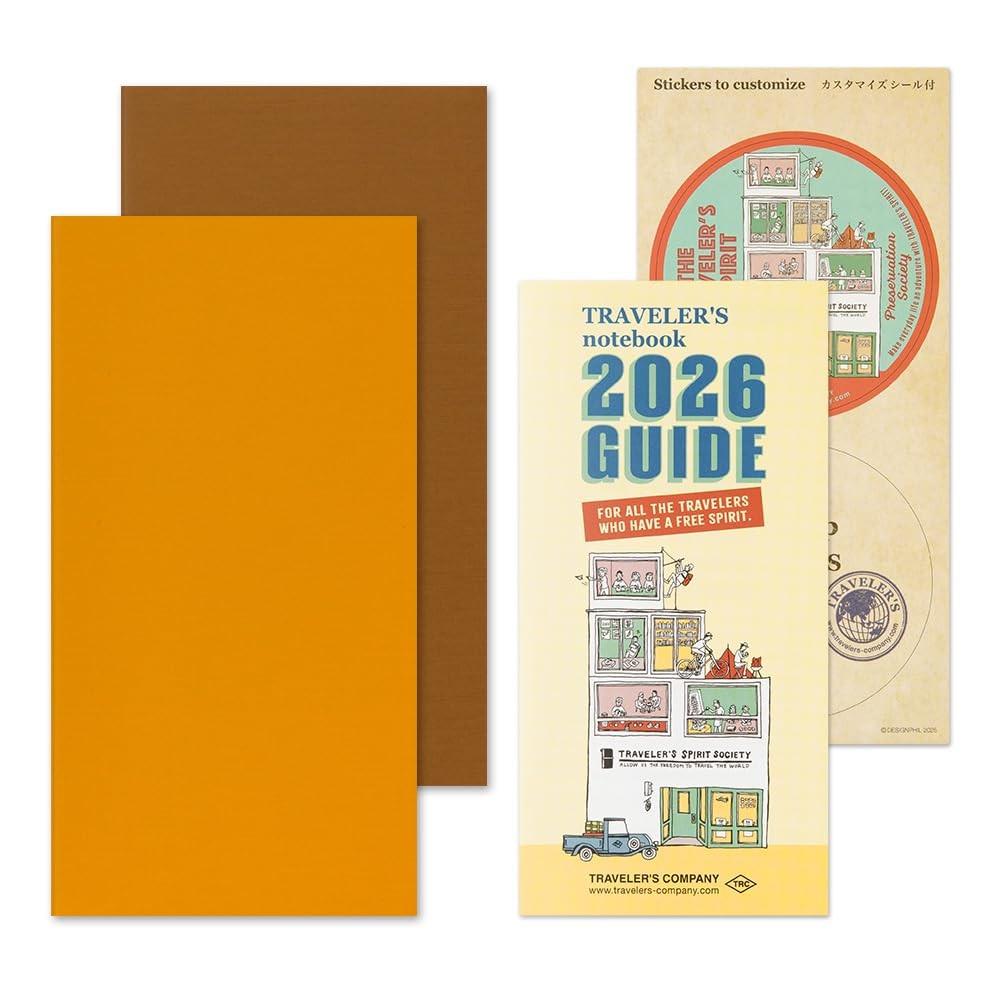 Travelers Notebook Planner Refill 2026 A5 Slim Vertical January Start