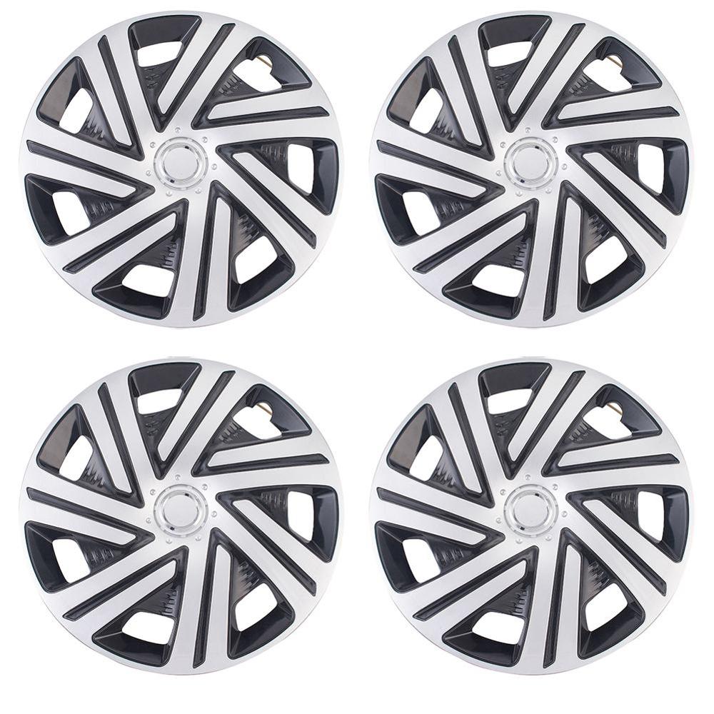 

4 шт./компл. 14-дюймовые колпачки для автомобильных колес, пластиковые декоративные колпачки для колес R14, центральная крышка для дисков из алюминиевого сплава, ступицы