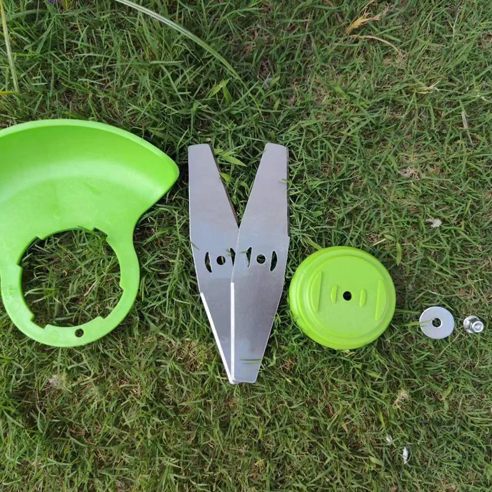 Metal Grass Trimmer Head Blade Plastic Cover Grass Protection Baffle Plastic Cover Trimmer Blades Garden Power Tools Attachment