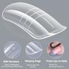 160Pcs Nail Extension Natural Fit Clear Nail Forms With Multiple Sizes For Perfect Nail Extension Comfort And Easy Use