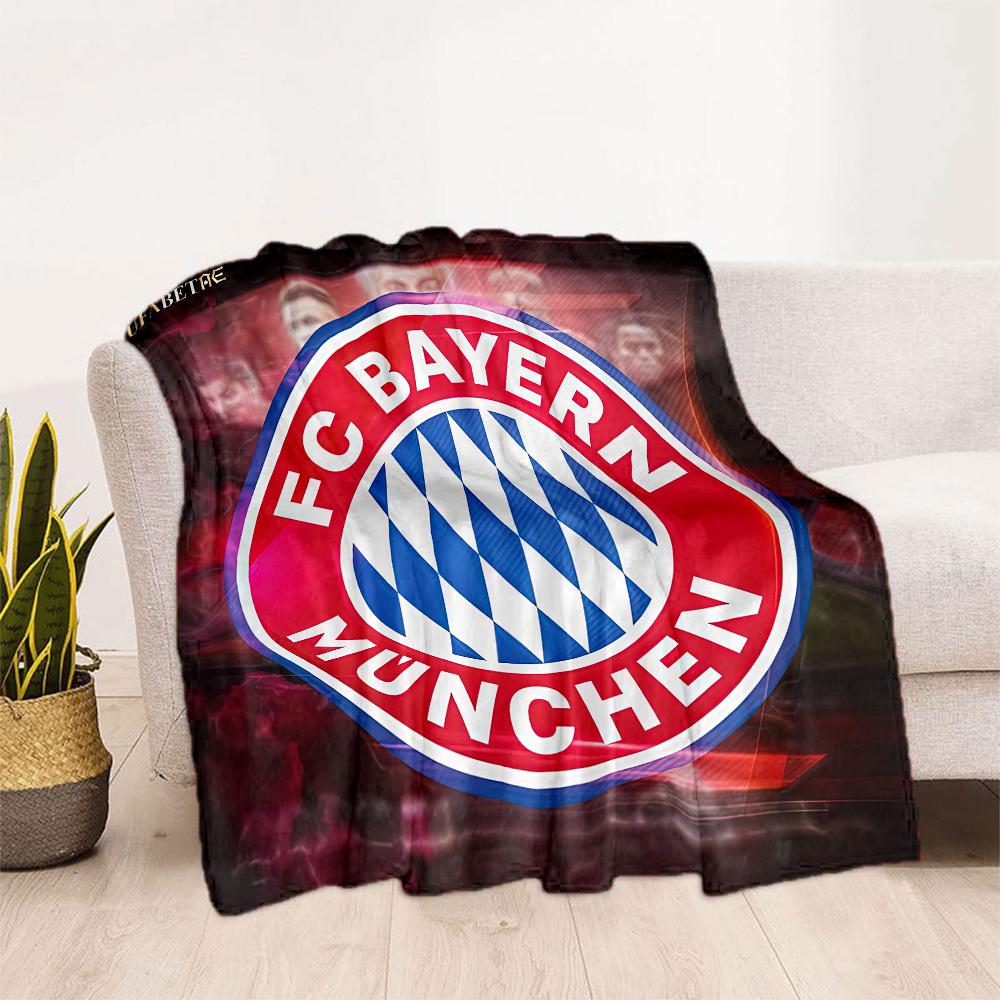 Bayern Munich Blanket Ultra-Soft Great for Office Chair Seaside Sofa Four Seasons Multipurpose Digital Print Gifts For Family Or Friends