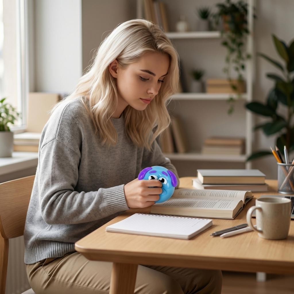 Pinch Music, Slow , Soothing And Stress Relieving Toy