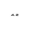 3D ABS 2.4 3.2 3.6 4.2 Letter Car Rear Trunk Tailgate Fender Door Badge Emblem Adhesive Sticker For Audi A4 A5 A6 A7 A8 Q3 Q5 Q7