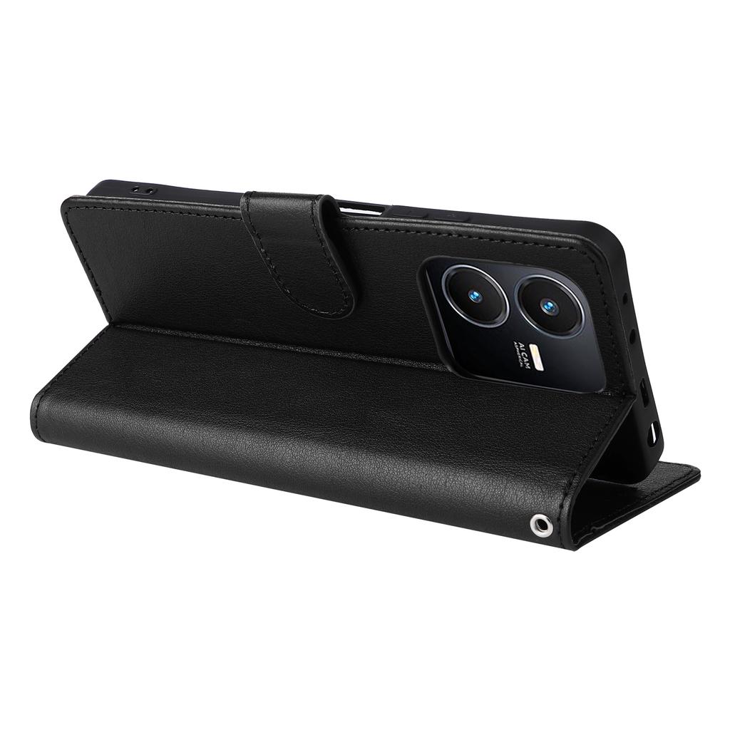 For vivo Y22 4G/Y22s 4G/Y35 4G (2022) Case Wallet Stand View PU Leather Phone Cover