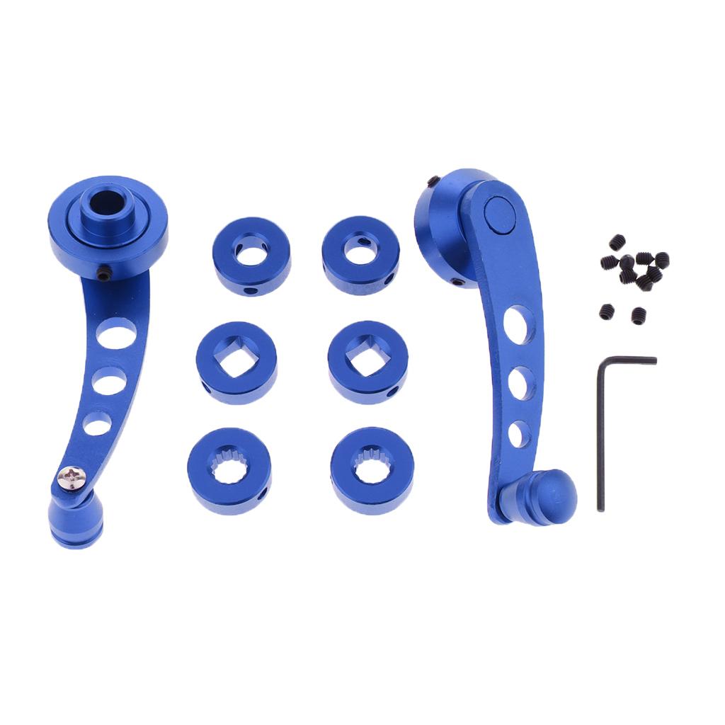 1 Window Winder Cranks Aluminum Handle - Blue