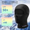 ROCKBROS Face UV Protection Summer Sun Comfortable for and Outdoor Sports Cover, Mask, Balaclava, Balaclava, Protection, Cooling, Reusable, Washable,