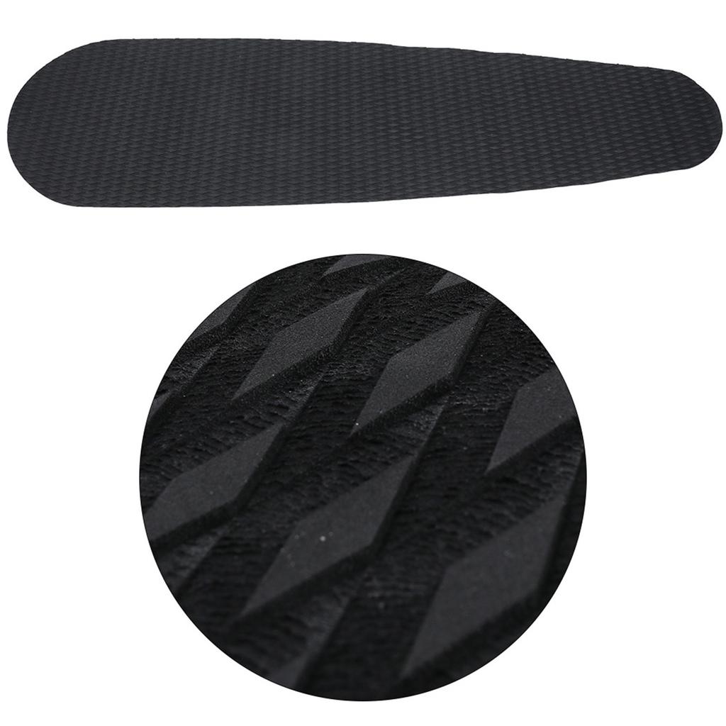 EVA Anti-Rutsch-Pad Rautenmuster mit Klebeband für Deck Surfbrett (schwarz)