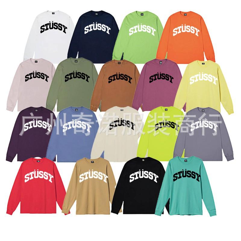 Unisex Heavyweight Cotton Long Sleeve Crewneck Sweatshirt Casual Wear Oversized Fit 300-350gsm