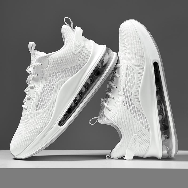 Men s sports shoes, breathable air-cushioned shoes, cushioned running shoes, casual shoes, mesh shoes 41
