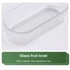 3-Tier Dried Fruit Display Tray with Nut Stand Stylish Elk Lid Sturdy Plastic Iron Frame