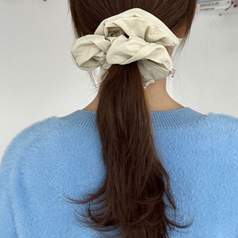 geegee rustle big scrunchie (4color)