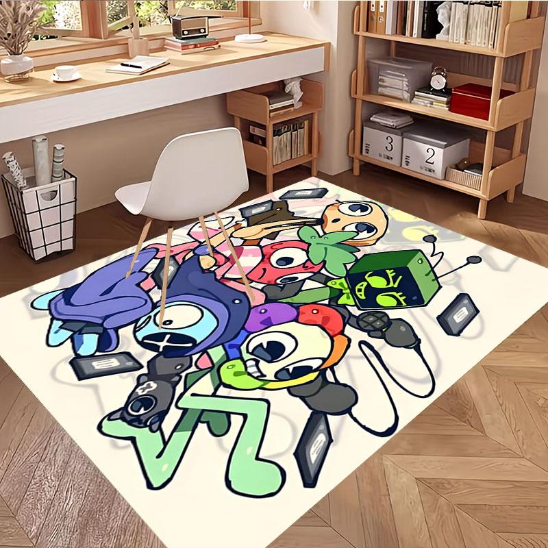Dandy's World Print Rug, Washable Floor Carpet, For Entryway Dorm Laundry Room Office Study, Home Decor Birthday Christmas Gift