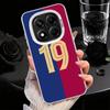 Futbolowy Numer 7 10 19 Odporne na Wstrząsy Etui na Telefon dla Xiaomi Redmi Note 15 14 13 12 Pro Plus 11 11S 11T 5G Pokrowiec Anty Upadkowe Fundas