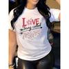 European Size Women Casual Short Sleeve Tee 1 Pcs  Heavy Polyester - Comfortable Crew Neck, Soft Adorable Tees Tops