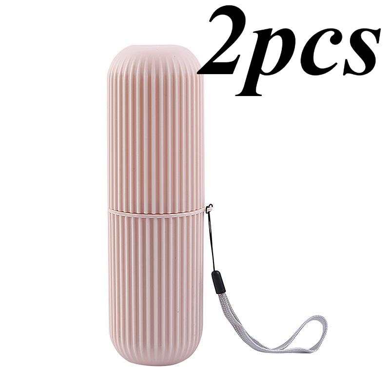 Portable Protect Holder Case Travel Camping Storage Box Useful for Storing Makeup Brushes and Toothbrush Accessories Set