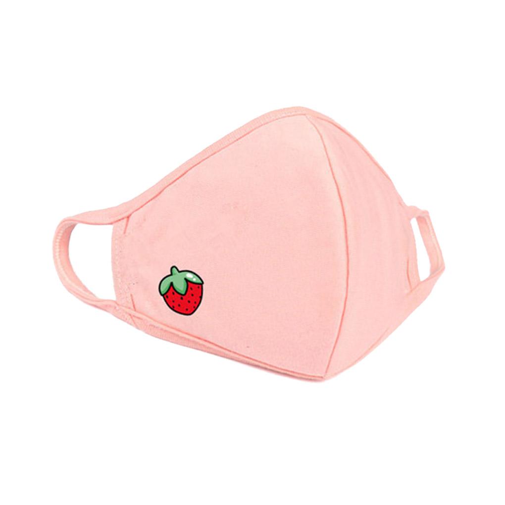 Kinder Baumwollstaubmaske Jungen Mädchen Atmungsaktiv Staubdicht Anti-Smog Gesichtsmaske Kinder