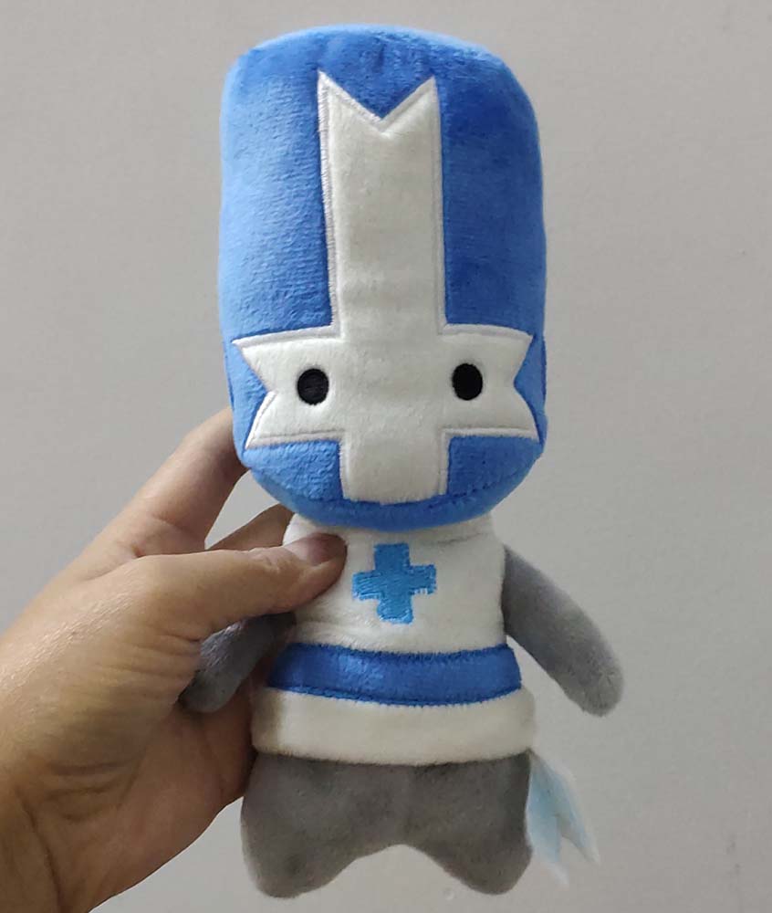Castle Crashers Rode Oranje Ridder Knuffel Nieuw 20cm