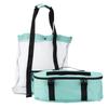 Beach Tote Bag Detachable Breathable Easily Clean Insulation Storage Bag for Outdoor LeisureGreen