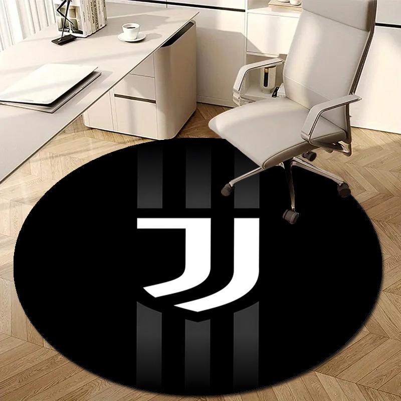 1pc Football Team (12) Design Printed Area Round Carpet for Bedroom Living Room Home Decor Rugs Mat Non Slip Mat Rug for Bedside