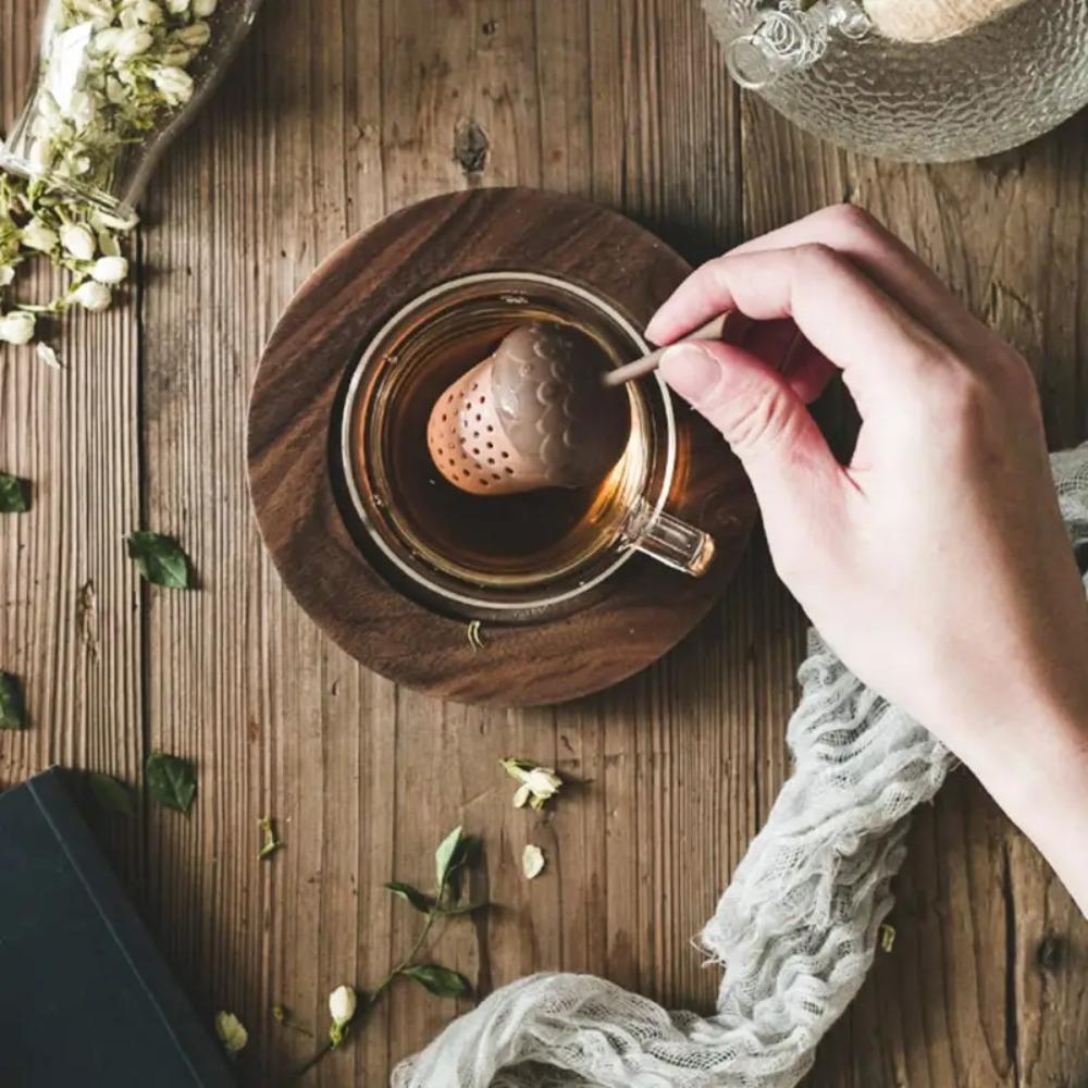 Silicone Oak Nut Tea Infuser Soft Tea Bag Strainer Teaware Acorn Tea Strainer Afternoon Tea