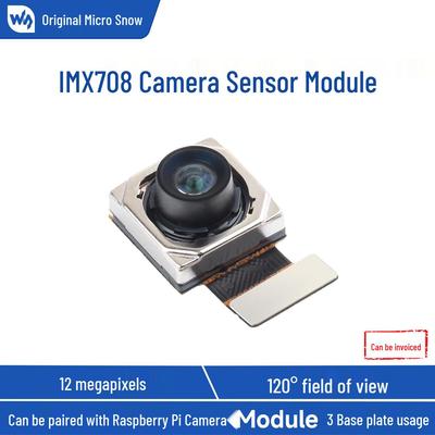 IMX708 Camera Sensor Module with 120° FOV & Autofocus, Compatible with Raspberry Pi