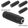 5Pcs 3.5mm 6.35mm Stereo Mono Plug To 3.5mm 6.5mm Audio Jack Connector Adapter Converter for Speaker