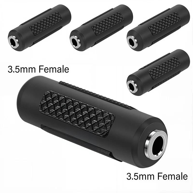 5Pcs 3.5mm 6.35mm Stereo Mono Plug To 3.5mm 6.5mm Audio Jack Connector Adapter Converter for Speaker