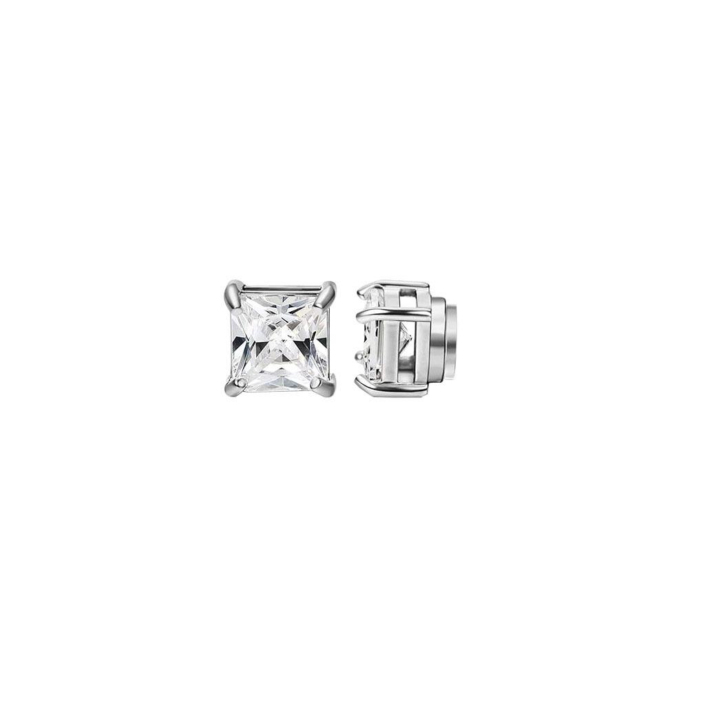 Unisex Zirkon Magnet Ohrclips ohne Piercing - Trendige Fake Stecker