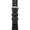 CREPHA Watch Strap 20mm Urethane Resin Strap Easy to Attach Tool Included Black Diver Type (Klepha) KU-17