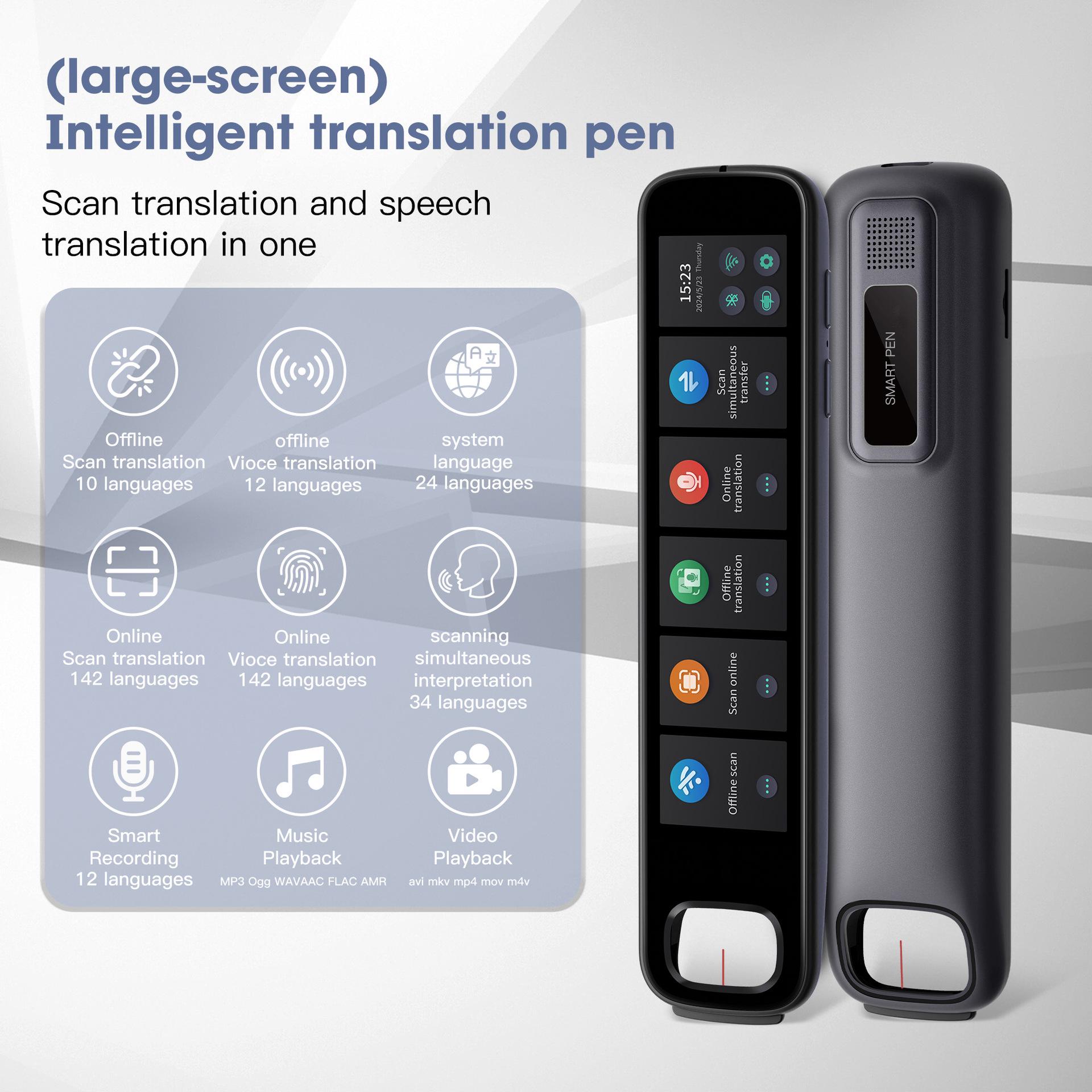 

Multilingual Translation Pen: Scan, Read, & Learn with Offline Support X10B Foreign Trade Version