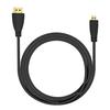 HDMI To MicroHDMI High-Definition Cable for Computer, TV, and Mobile Phone Connectivity