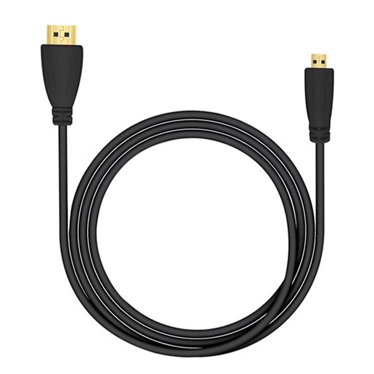 HDMI To MicroHDMI High-Definition Cable for Computer, TV, and Mobile Phone Connectivity