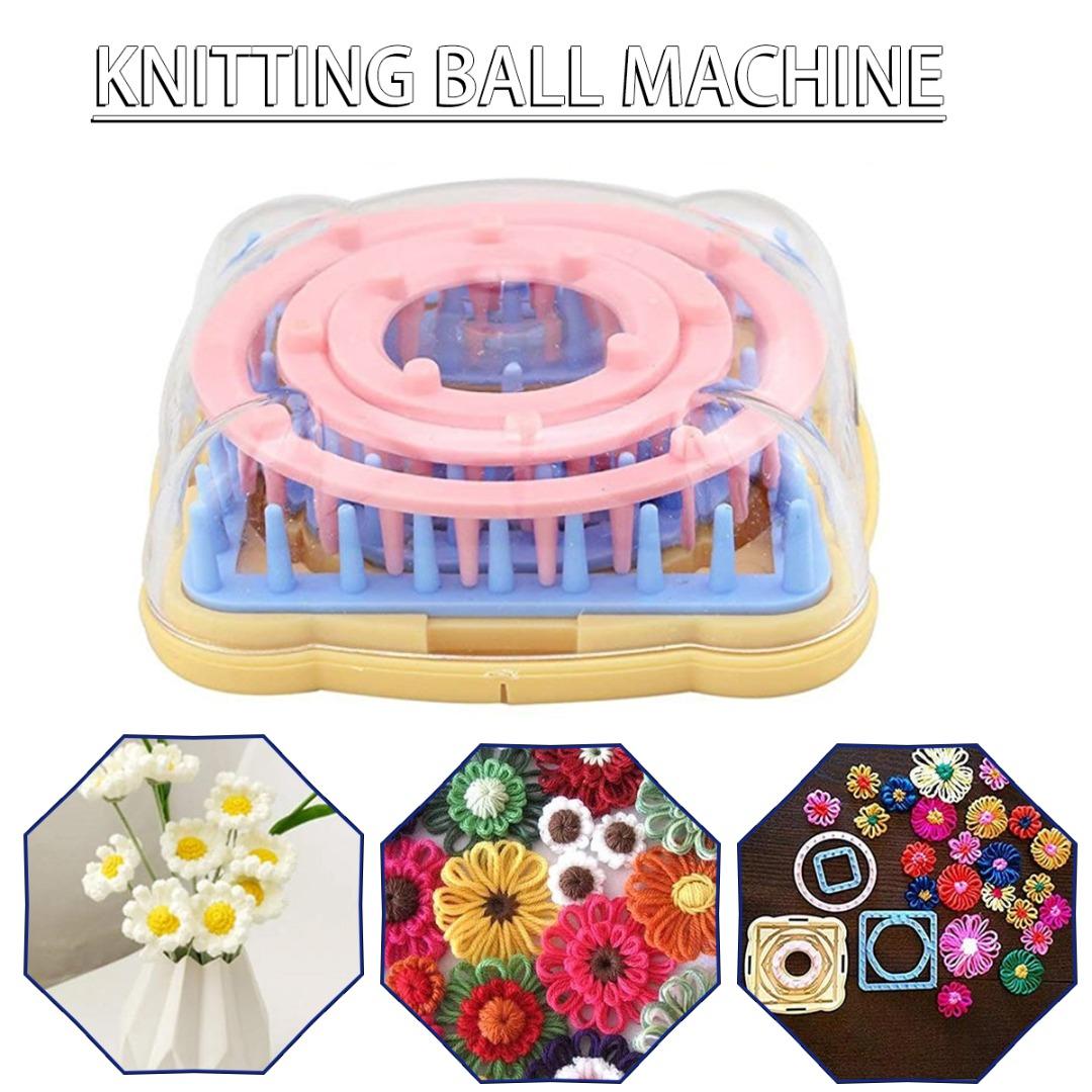 

Kali шерстяная вязальная машина квадратный ручной DIY шерстяной цветок вязальные инструменты