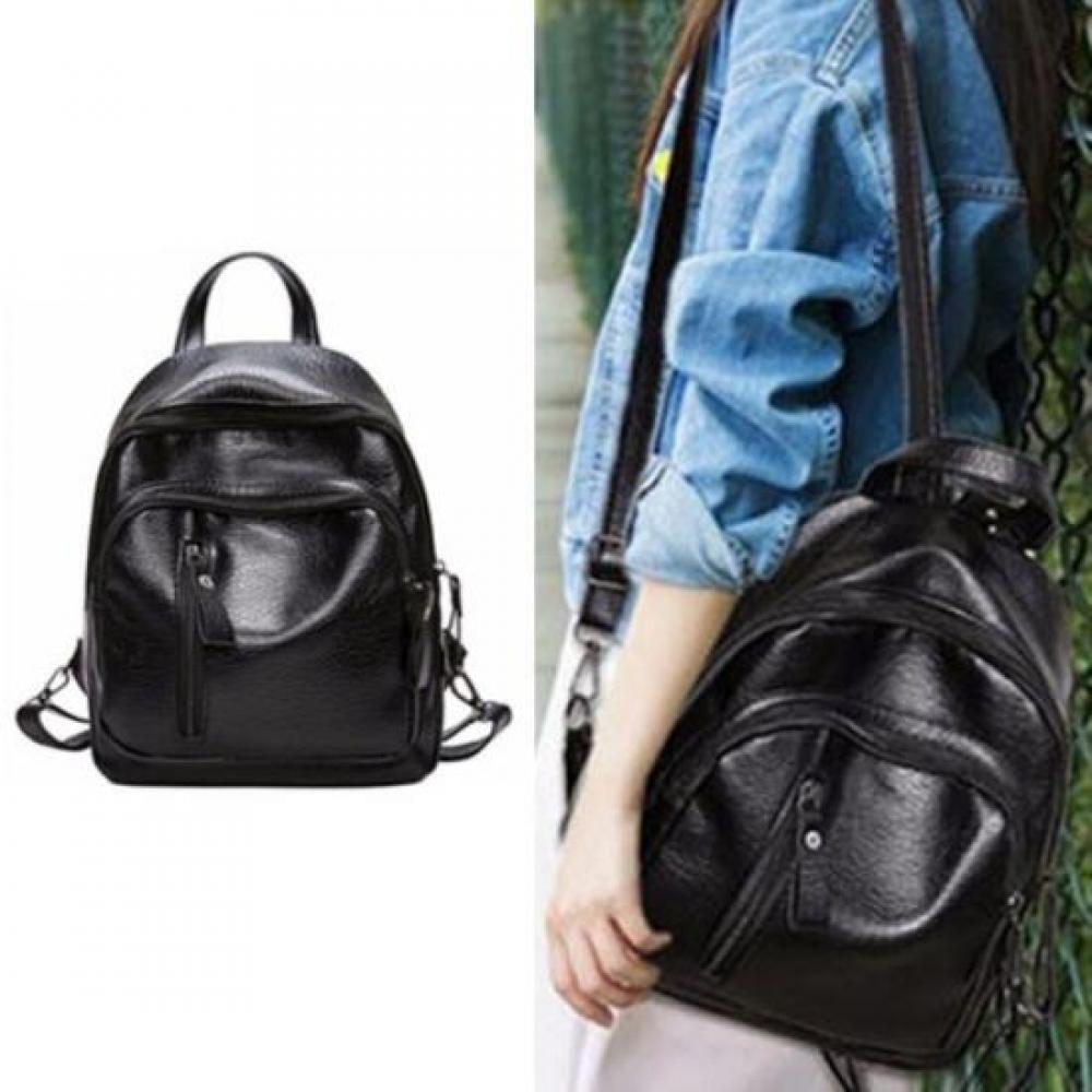 Open Run Lilchepi Women Mini Shoulder Zipper Backpack