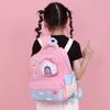 Adorable Animal Print Kindergarten Backpack For Boys And Girls 2024 Large Capacity Cute School Bag Breathable Oxford Cloth