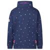 Lazy Jacks Girls Polka Dot Quarter Zip Sweatshirt