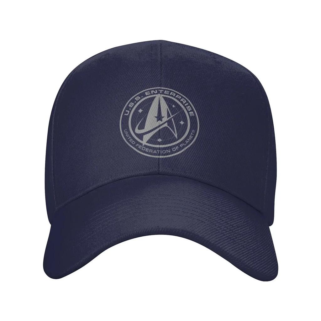 Unisex Treks Enterprise Crest Accessories Baseball Caps Dad Hat Unique Formal Headwear Adjustable