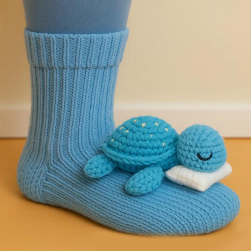 

3D Вязаные Носки с Животными Осень Зима Женские Милые Мультяшные Напольные Теплые Носки Рождественские Забавные Носки A8