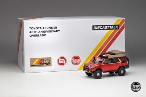 FREESTYLE GCD 1/64 Scale Toyota 4Runner 40th Anniversary Overland DiecastTalk Custom Order DTGSPC11