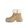 Soda Women S caSual Fur bootS Lightweight outSole Alb506 Sa31  5cm 