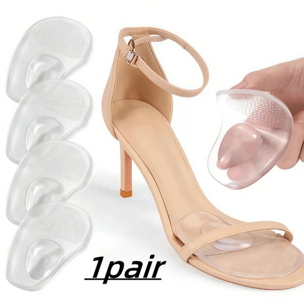 Forefoot Pads Orthopedic Insoles Women Soft Silicone Gel Cushion Relieve Foot Pain Metatarsal Support Insert Pad Shoes Insoles