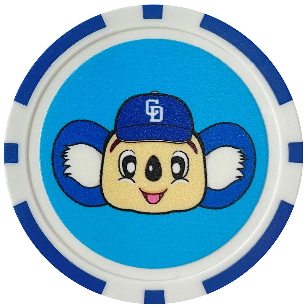 LEZAX Chunichi Dragons Golf Casino Marker Blue CDAC-5724 синий