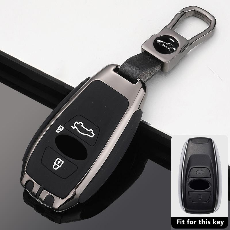 Zinc Alloy Car Key Case For Subaru Gr86 Crosstrek Forester Sk Brz Sti Xv Sv Outback Ascent Wrx Impreza Keychain Cover Shell Fob