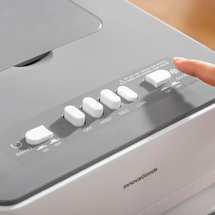 Climatiseur Évaporation Portable - Airvecove - InnovaGoods - 5 L - 65 W - 3 Vitesses