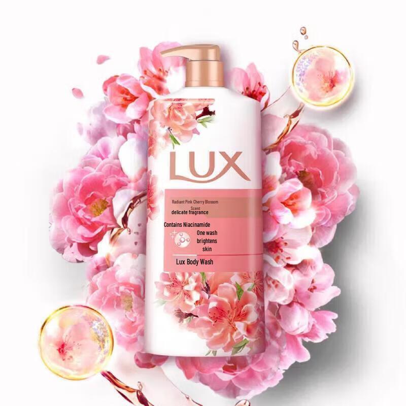 lux Brightening Pink Cherry Blossom Perfumed Shower Gel