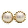 Used TIFFANY&Co. Earring K18 Yellow gold/Pearl 11.0g Gold Mave