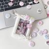 6Pcs Cute Kawaii Cartoon Button Badges Assorted Pastel Designs Smooth Surface For Backpack Decoration Diy Crafts Gifts For Teen