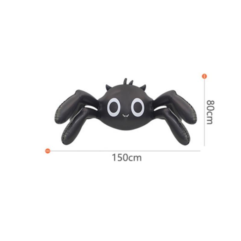 1Pcs Ghost Festival Party Decoration Halloween 3D Black Spider Balloon Trick Toy Halloween Balloon Outdoor Gadgets